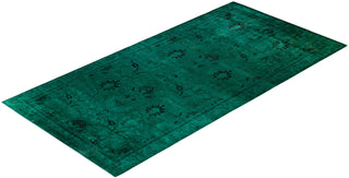 Vibrance, One-of-a-Kind Handmade Area Rug - Green, 18' 7" x 8' 10" - Solo Rugs
