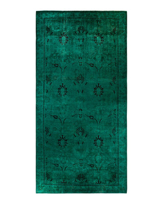 Vibrance, One-of-a-Kind Handmade Area Rug - Green, 18' 7" x 8' 10" - Solo Rugs