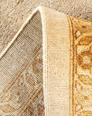 Contemporary Eclectic Ivory Wool Area Rug 9' 0" x 12' 0" - Solo Rugs