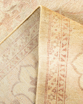 Contemporary Eclectic Ivory Wool Area Rug 8' 1" x 9' 10" - Solo Rugs