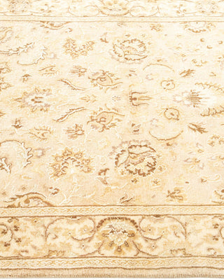 Traditional Mogul Ivory Wool Area Rug 3' 1" x 5' 1" - Solo Rugs