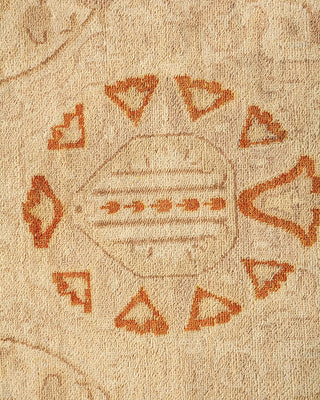 Traditional Mogul Ivory Wool Area Rug 8' 1" x 10' 2" - Solo Rugs