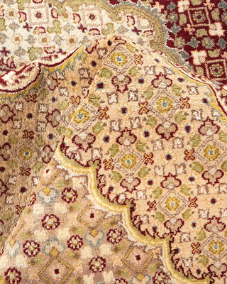 Traditional Mogul Re Wool Area Rug 9' 2" x 12' 1" - Solo Rugs