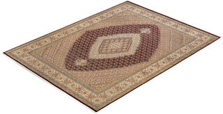 Traditional Mogul Re Wool Area Rug 9' 2" x 12' 1" - Solo Rugs