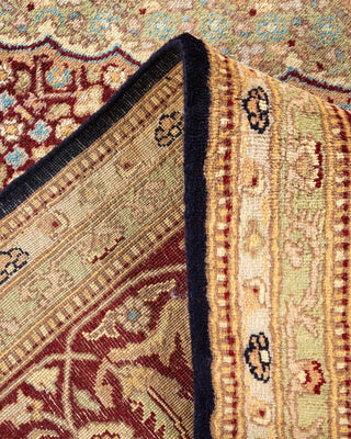 Traditional Mogul Blue Wool Area Rug 9' 2" x 12' 5" - Solo Rugs