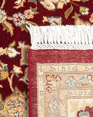 Traditional Mogul Orange Wool Area Rug 8' 1" x 10' 5" - Solo Rugs