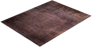 Vibrance, One-of-a-Kind Handmade Area Rug - Brown, 14' 9" x 11' 11" - Solo Rugs