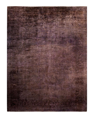 Vibrance, One-of-a-Kind Handmade Area Rug - Brown, 14' 9" x 11' 11" - Solo Rugs