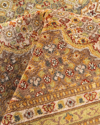 Traditional Mogul Red Wool Area Rug 8' 2" x 10' 1" - Solo Rugs