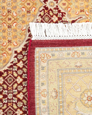 Traditional Mogul Red Wool Area Rug 8' 3" x 10' 2" - Solo Rugs