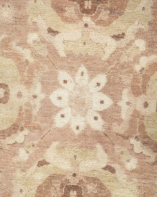 Traditional Mogul Ivory Wool Area Rug 9' 2" x 12' 0" - Solo Rugs