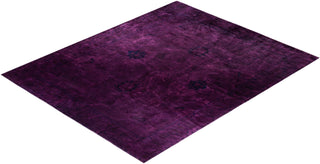 Vibrance, One-of-a-Kind Handmade Area Rug - Purple, 14' 5" x 11' 10" - Solo Rugs