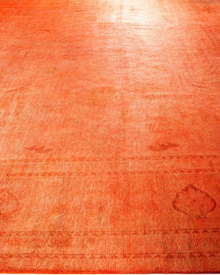 Vibrance, One-of-a-Kind Handmade Area Rug - Orange, 15' 1" x 12' 1" - Solo Rugs