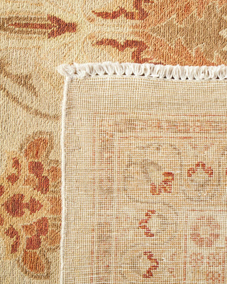 Traditional Mogul Ivory Wool Area Rug 8' 2" x 10' 4" - Solo Rugs