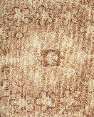 Traditional Mogul Beige Wool Area Rug 8' 1" x 10' 4" - Solo Rugs