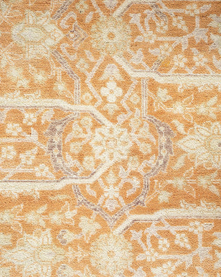 Traditional Mogul Brown Wool Area Rug 8' 1" x 10' 4" - Solo Rugs