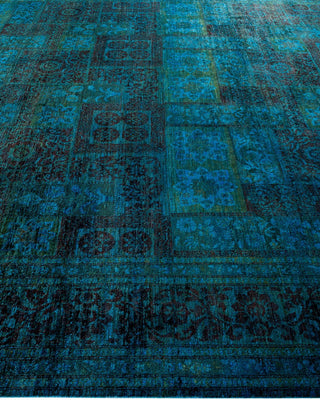 Suzani, One-of-a-Kind Handmade Area Rug - Blue, 16' 3" x 10' 2" - Solo Rugs