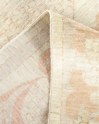 Contemporary Arts & Crafts Ivory Wool Area Rug 9' 1" x 11' 10" - Solo Rugs