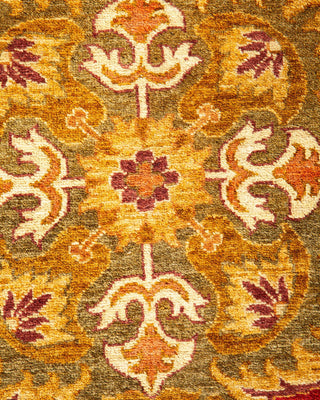Traditional Mogul Red Wool Area Rug 8' 2" x 10' 1" - Solo Rugs