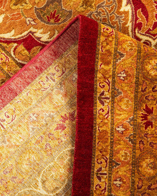 Traditional Mogul Red Wool Area Rug 8' 2" x 10' 1" - Solo Rugs