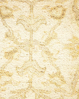 Traditional Mogul Ivory Wool Area Rug 8' 2" x 9' 10" - Solo Rugs