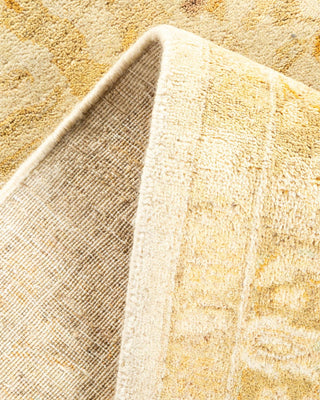 Traditional Mogul Ivory Wool Area Rug 8' 2" x 9' 10" - Solo Rugs