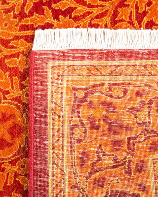 Traditional Mogul Orange Wool Runner 2' 9" x 13' 4" - Solo Rugs