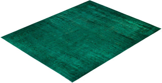 Fine Vibrance, One-of-a-Kind Handmade Area Rug - Green, 15' 6" x 12' 3" - Solo Rugs