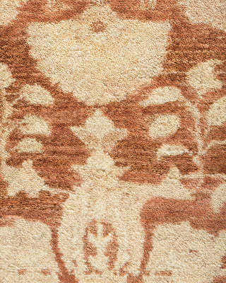 Traditional Mogul Ivory Wool Area Rug 12' 5" x 17' 10" - Solo Rugs