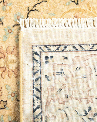 Traditional Mogul Ivory Wool Runner 2' 6" x 11' 3" - Solo Rugs