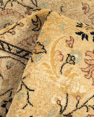Traditional Mogul Ivory Wool Runner 2' 6" x 11' 3" - Solo Rugs