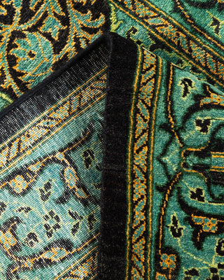 Traditional Mogul Black Wool Runner 2' 8" x 9' 9" - Solo Rugs