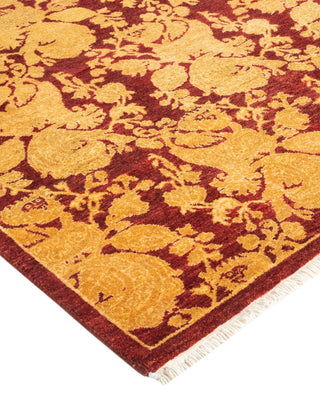 Traditional Mogul Red Wool Runner 2' 7" x 13' 1" - Solo Rugs