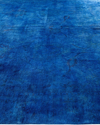Vibrance, One-of-a-Kind Handmade Area Rug - Blue, 18' 3" x 9' 1" - Solo Rugs