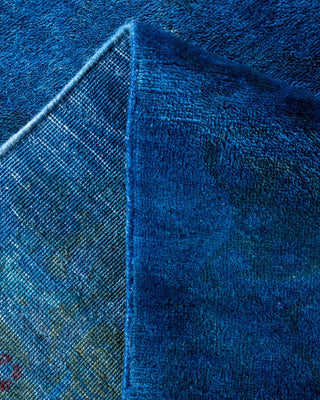Vibrance, One-of-a-Kind Handmade Area Rug - Blue, 18' 3" x 9' 1" - Solo Rugs