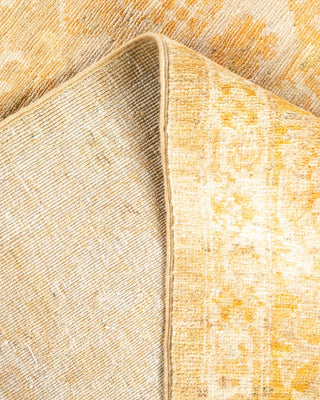 Contemporary Eclectic Ivory Wool Area Rug 8' 2" x 10' 1" - Solo Rugs