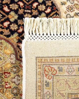 Traditional Mogul Ivory Wool Area Rug 8' 2" x 10' 5" - Solo Rugs