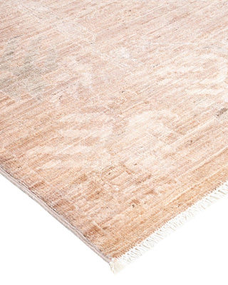 Contemporary Vibrance Brown Wool Area Rug 8' 4" x 10' 0" - Solo Rugs