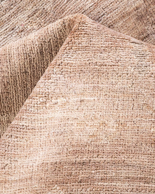 Contemporary Vibrance Brown Wool Area Rug 8' 4" x 10' 0" - Solo Rugs
