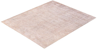 Contemporary Vibrance Brown Wool Area Rug 8' 4" x 10' 0" - Solo Rugs