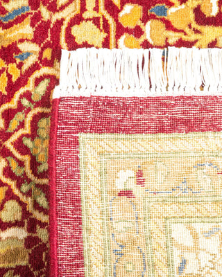 Traditional Mogul Red Wool Runner 2' 9" x 12' 2" - Solo Rugs