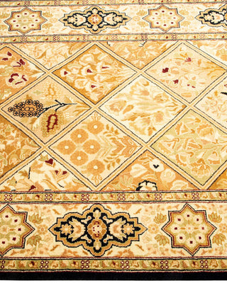 Traditional Mogul Brown Wool Area Rug 2' 7" x 4' 2" - Solo Rugs