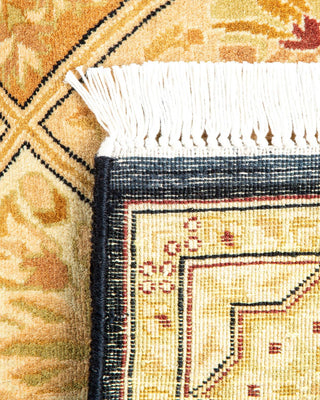 Traditional Mogul Brown Wool Area Rug 2' 7" x 4' 2" - Solo Rugs