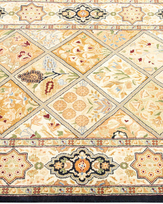 Traditional Mogul Brown Wool Area Rug 2' 8" x 4' 2" - Solo Rugs