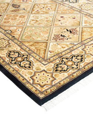 Traditional Mogul Brown Wool Area Rug 2' 8" x 4' 1" - Solo Rugs