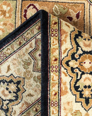 Traditional Mogul Brown Wool Area Rug 2' 8" x 4' 1" - Solo Rugs