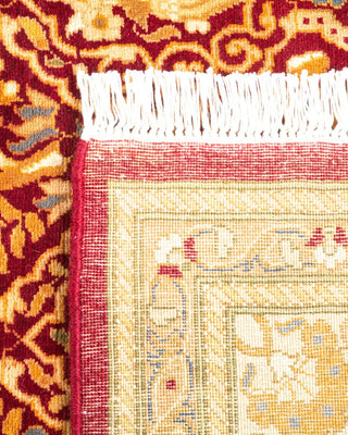 Traditional Mogul Red Wool Runner 2' 8" x 11' 6" - Solo Rugs