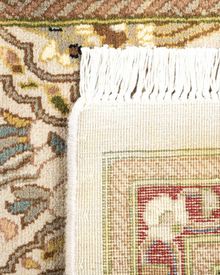 Traditional Mogul Ivory Wool Runner 2' 5" x 7' 10" - Solo Rugs