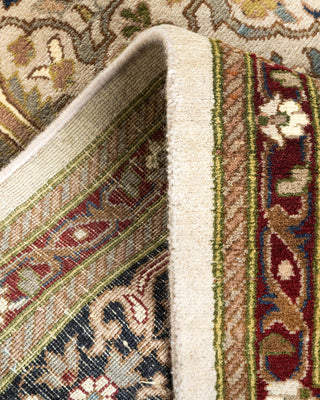 Traditional Mogul Ivory Wool Runner 2' 5" x 7' 10" - Solo Rugs