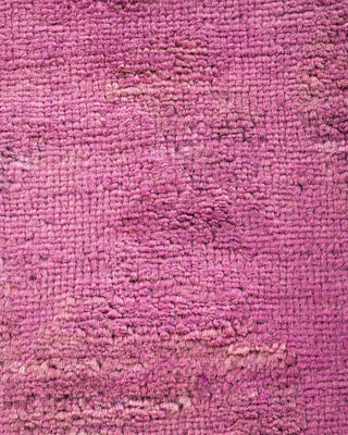 Contemporary Vibrance Purple Wool Runner 6' 3" x 14' 3" - Solo Rugs